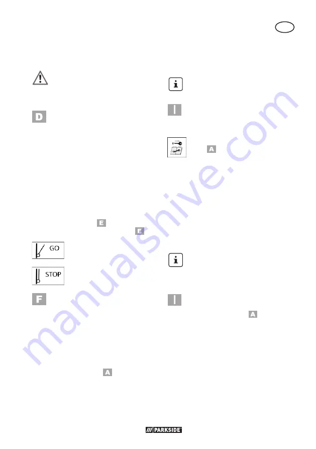 Parkside PRMA 40-Li C1 Original Instructions Manual Download Page 203