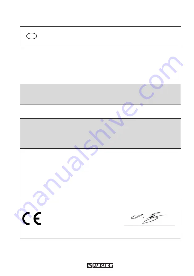 Parkside PRMA 40-Li C1 Скачать руководство пользователя страница 293