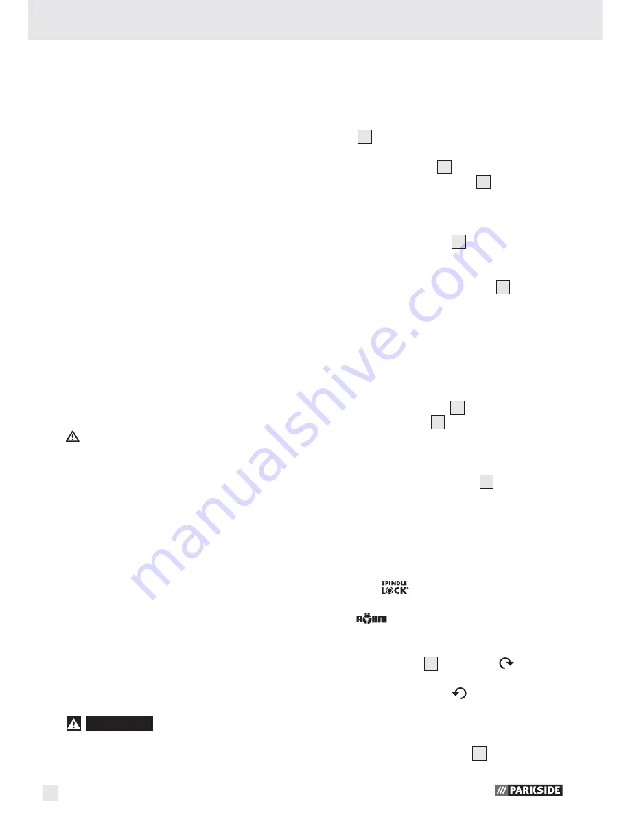 Parkside PSB 1050 A1 -  3 Manual Download Page 9