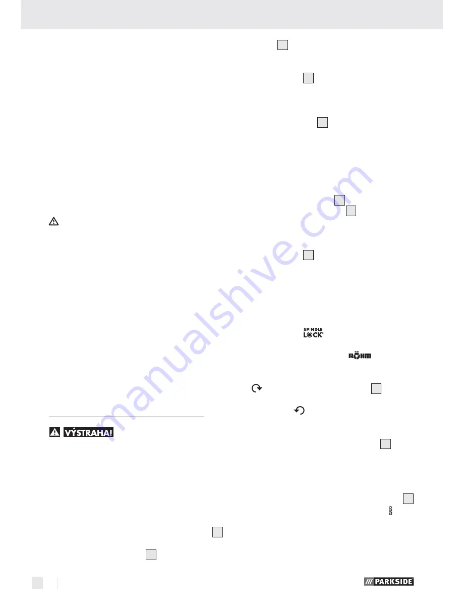 Parkside PSB 1050 A1 Скачать руководство пользователя страница 50