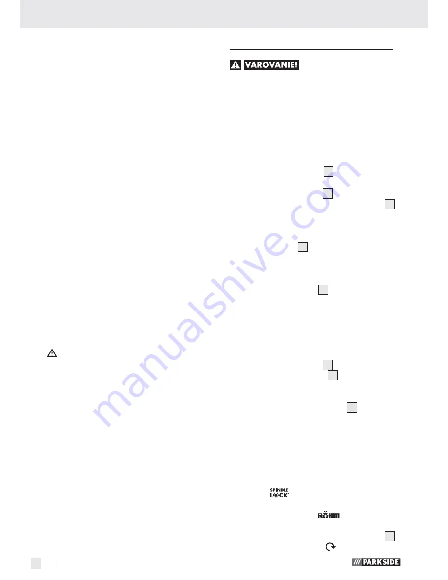 Parkside PSB 1050 A1 Скачать руководство пользователя страница 60