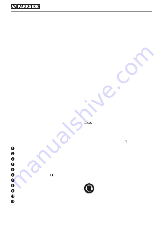 Parkside PSBM 1100 B1 Translation Of The Original Instructions Download Page 17