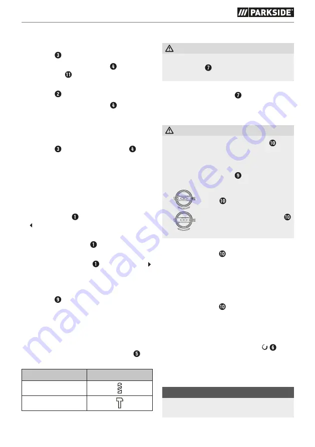 Parkside PSBM 1100 B1 Translation Of The Original Instructions Download Page 22