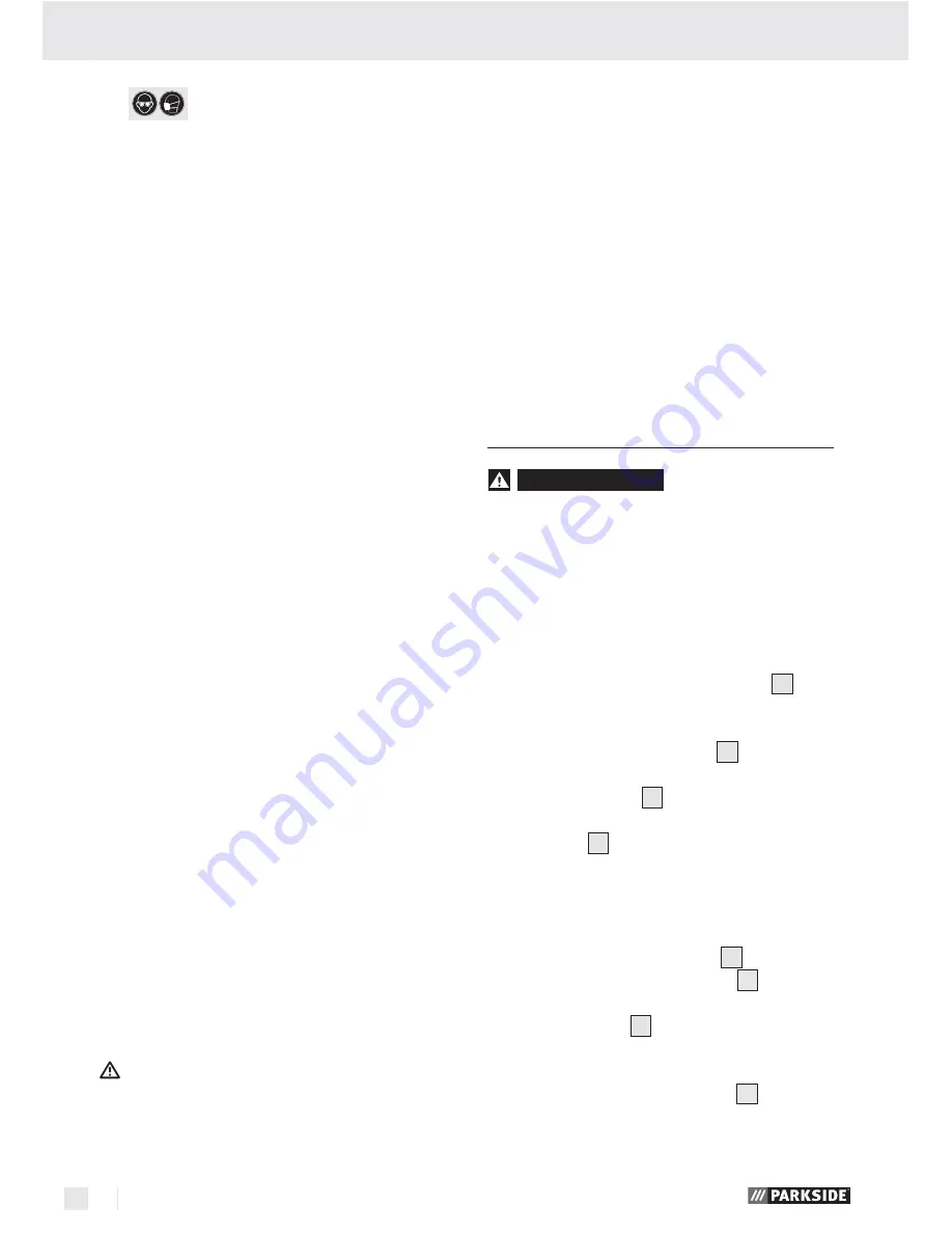 Parkside PSBM 500 A1 -  5 Operation And Safety Notes Download Page 9