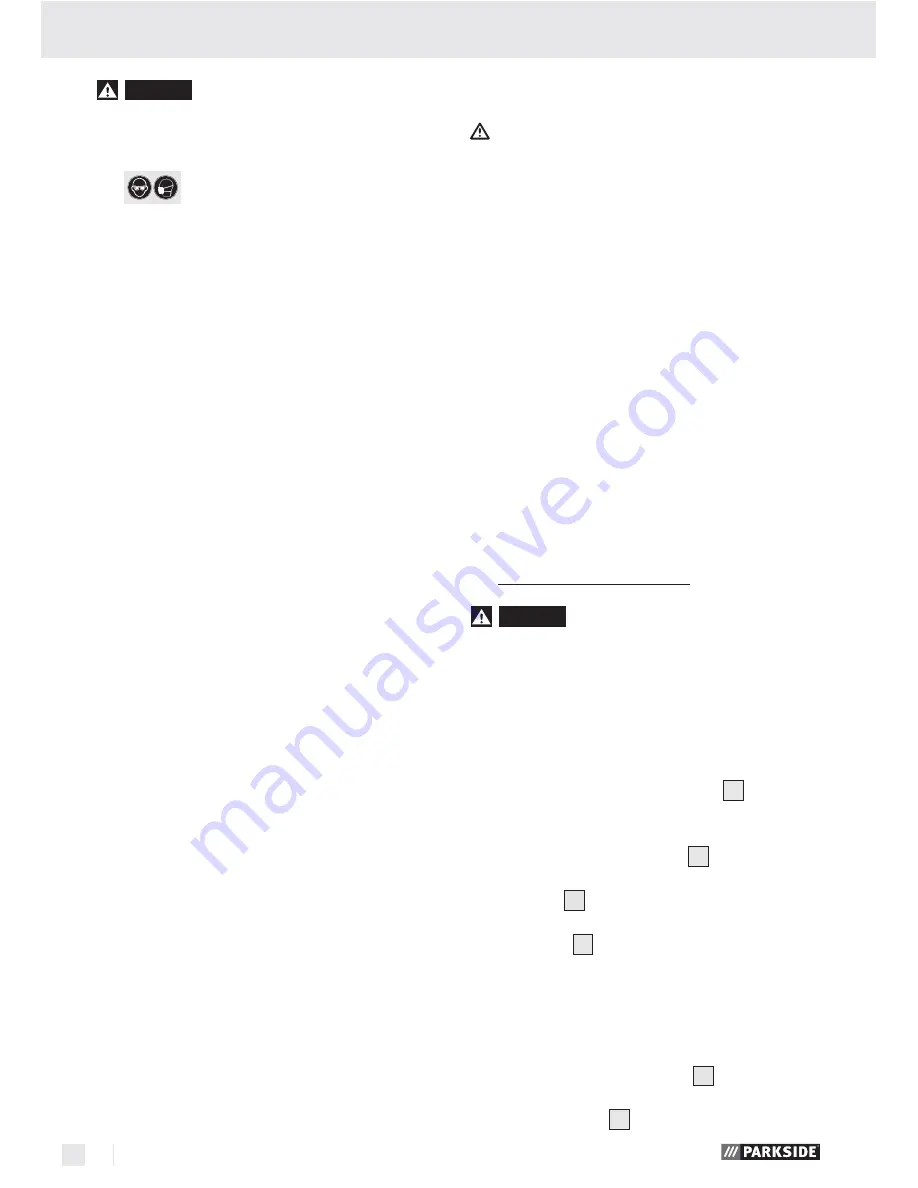 Parkside PSBM 500 A1 -  5 Operation And Safety Notes Download Page 29