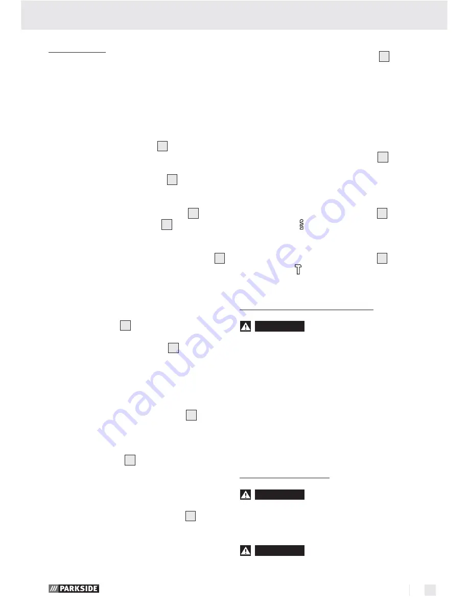 Parkside PSBM 500 A1 -  7 Manual Download Page 10