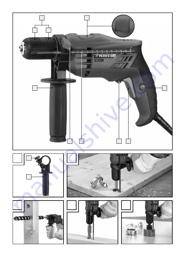 Parkside PSBM 500 A2 Скачать руководство пользователя страница 3