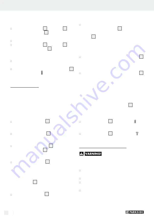 Parkside PSBM 500 A2 Operation And Safety Notes Download Page 18