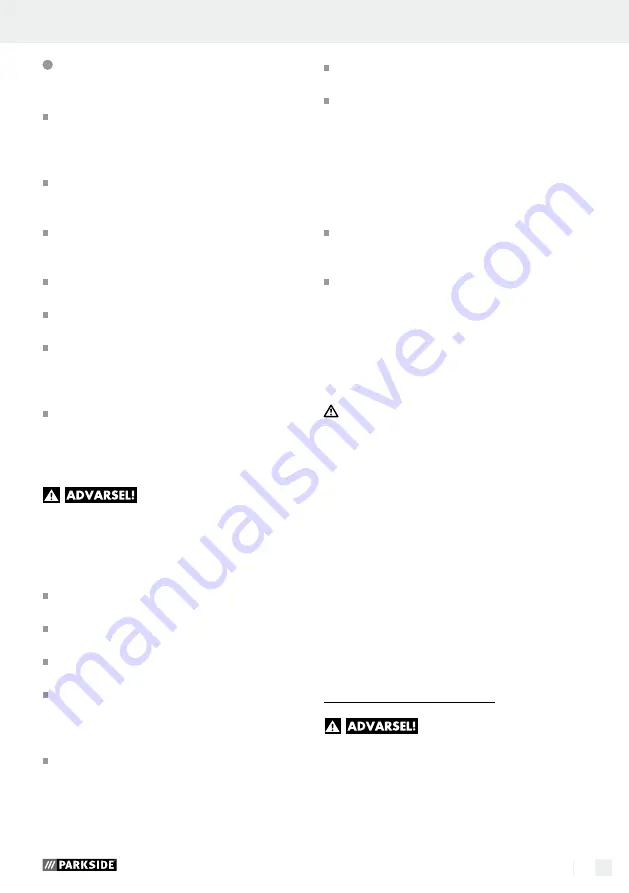 Parkside PSBM 500 A2 Operation And Safety Notes Download Page 25