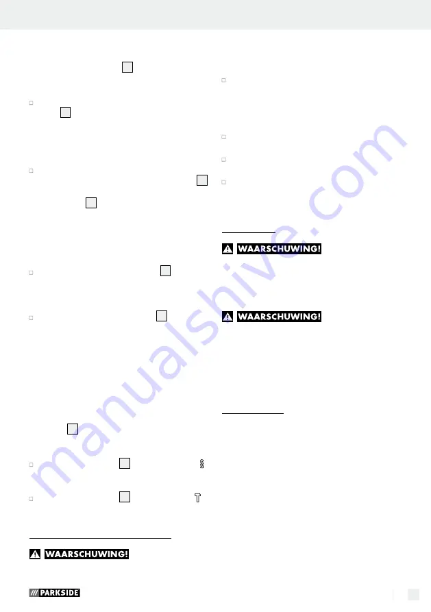 Parkside PSBM 500 A2 Operation And Safety Notes Download Page 45