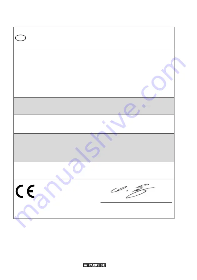 Parkside PSBSA 20-Li C3 Translation Of The Original Instructions Download Page 112