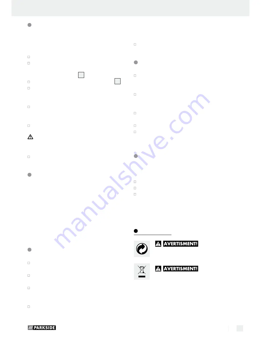 Parkside PSE 2800 A1 Operation And Safety Notes Download Page 21