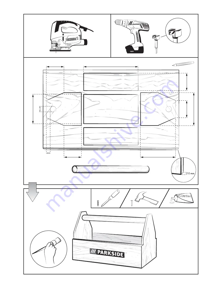 Parkside PSTK 800 A1 Translation Of Original Operation Manual Download Page 4