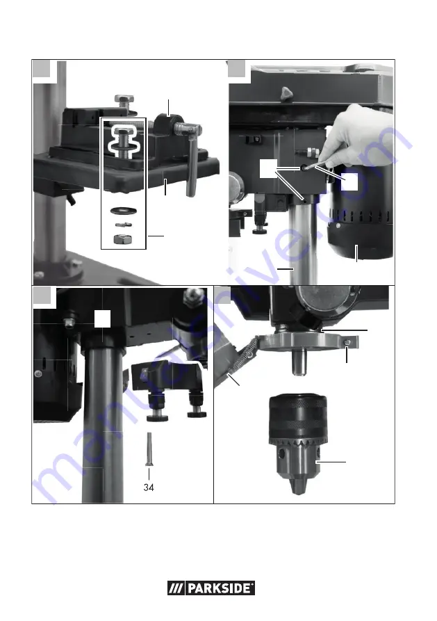 Parkside PTBM 400 A Original Instructions Manual Download Page 4