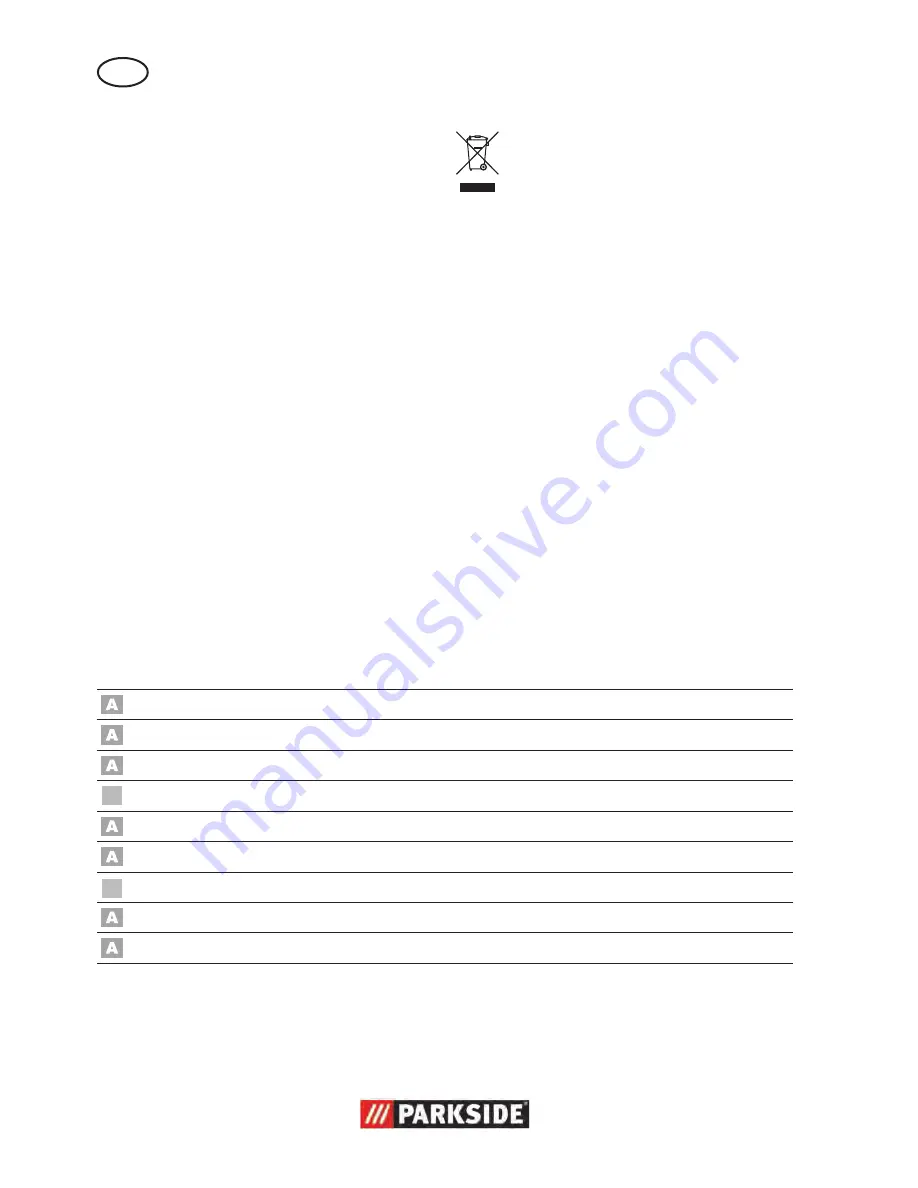 Parkside PTBM 500 A1 Translation Of Original Operation Manual Download Page 46