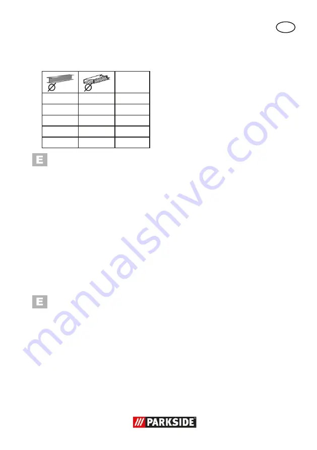 Parkside PTBM 500 E5 Translation Of The Original Instructions Download Page 15