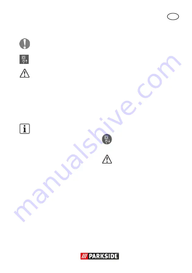 Parkside PTBM 500 E5 Translation Of The Original Instructions Download Page 55