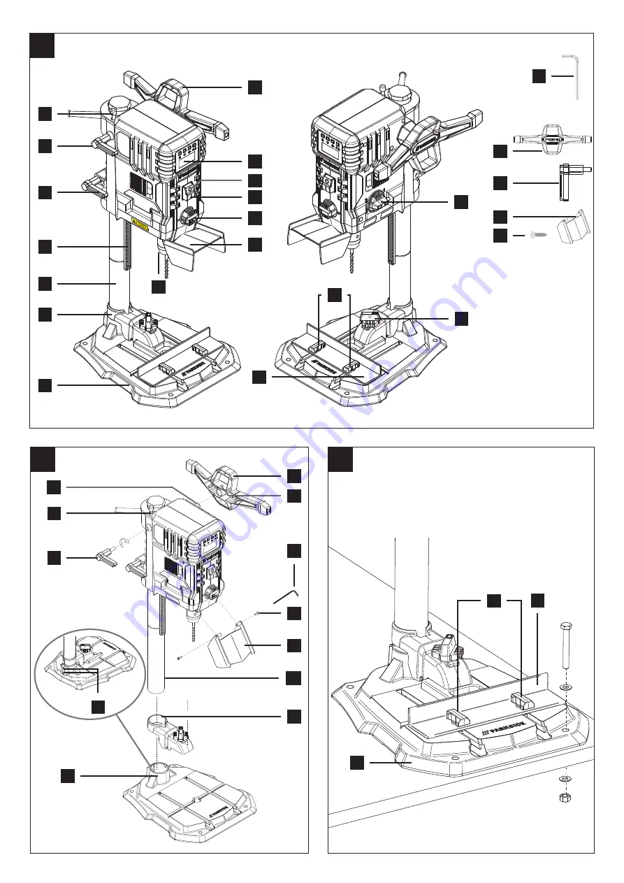 Parkside PTBM 710 A1 Operating And Safety Instructions Manual Download Page 3