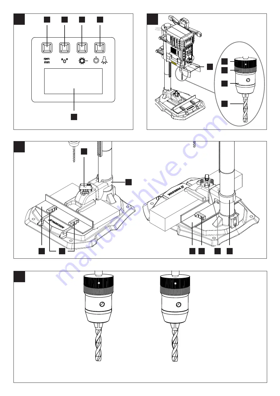 Parkside PTBM 710 A1 Operating And Safety Instructions Manual Download Page 4