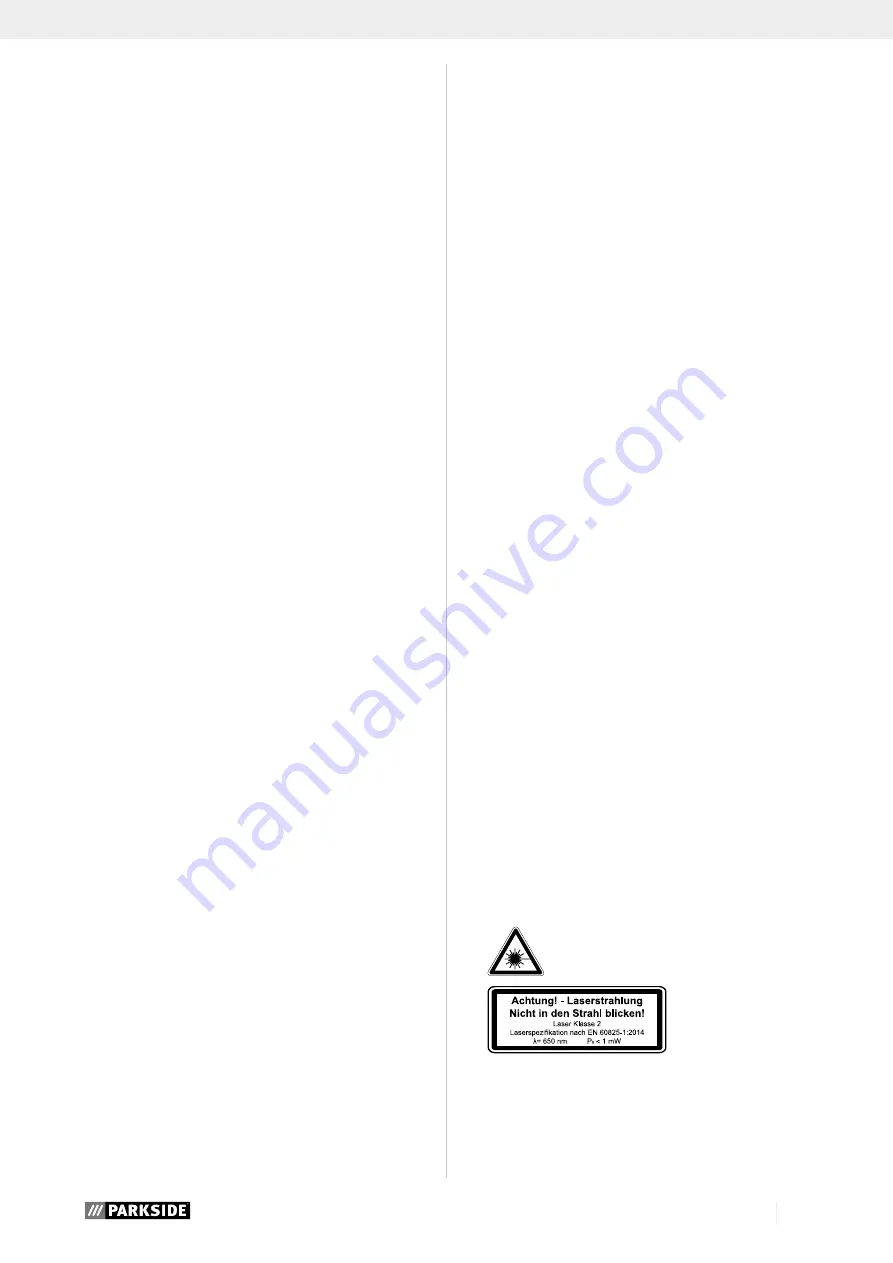 Parkside PTBM 710 A1 Operating And Safety Instructions Manual Download Page 22