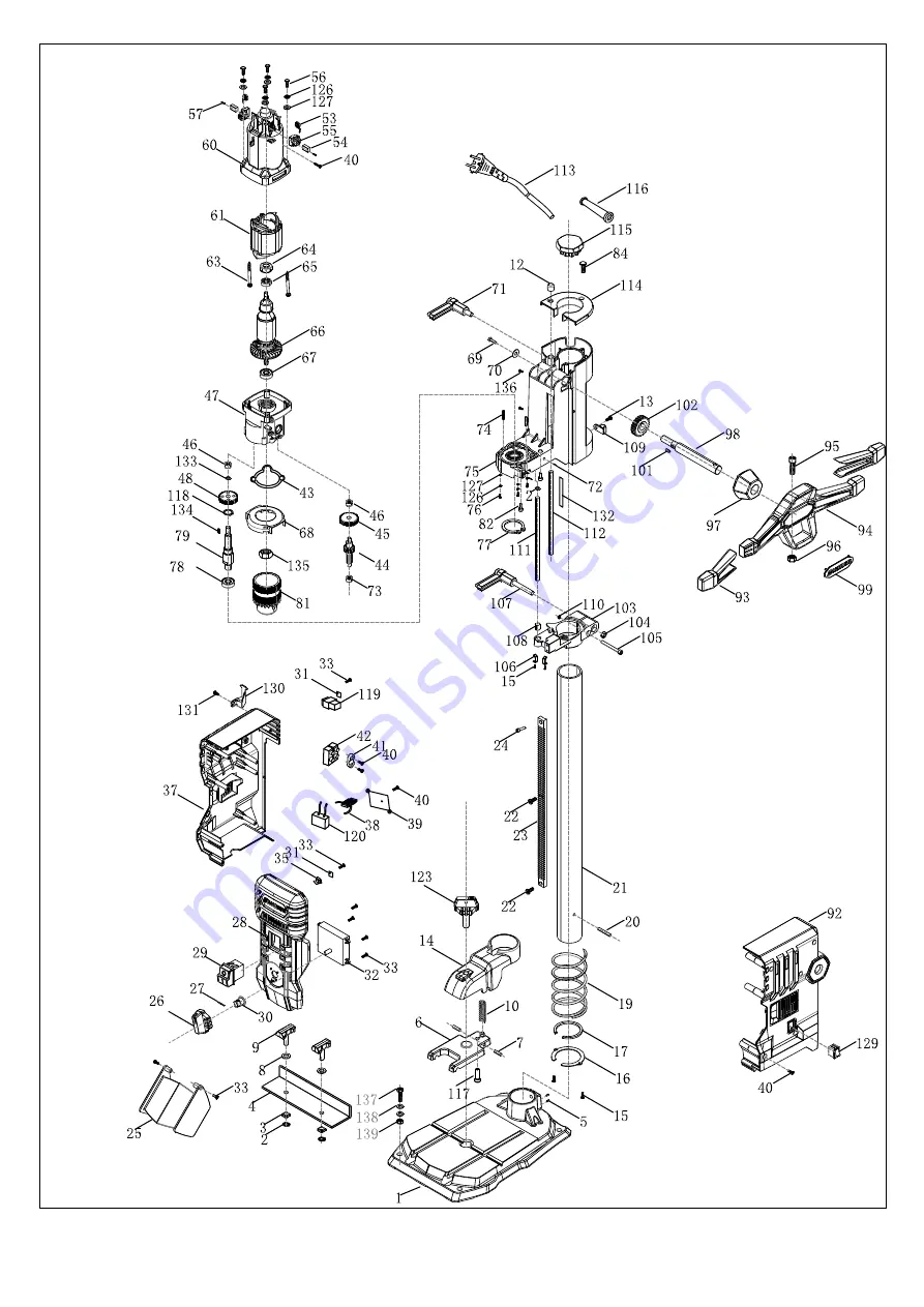 Parkside PTBMOD 710 A1 Operating And Safety Instructions Manual Download Page 86