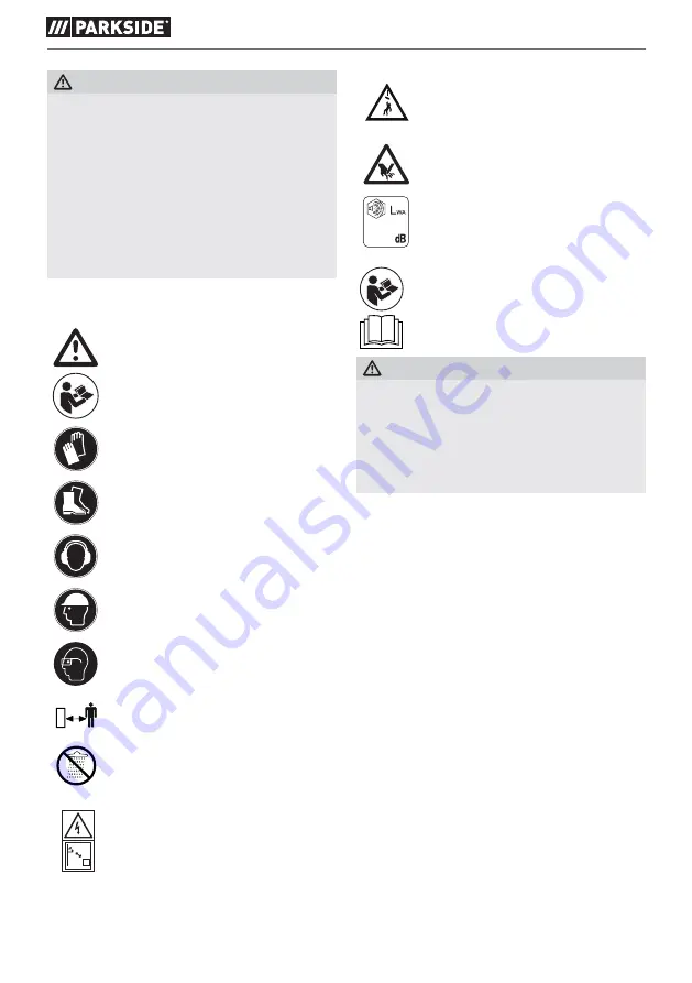 Parkside PTHSA 20-Li B3 Original Instructions Manual Download Page 43