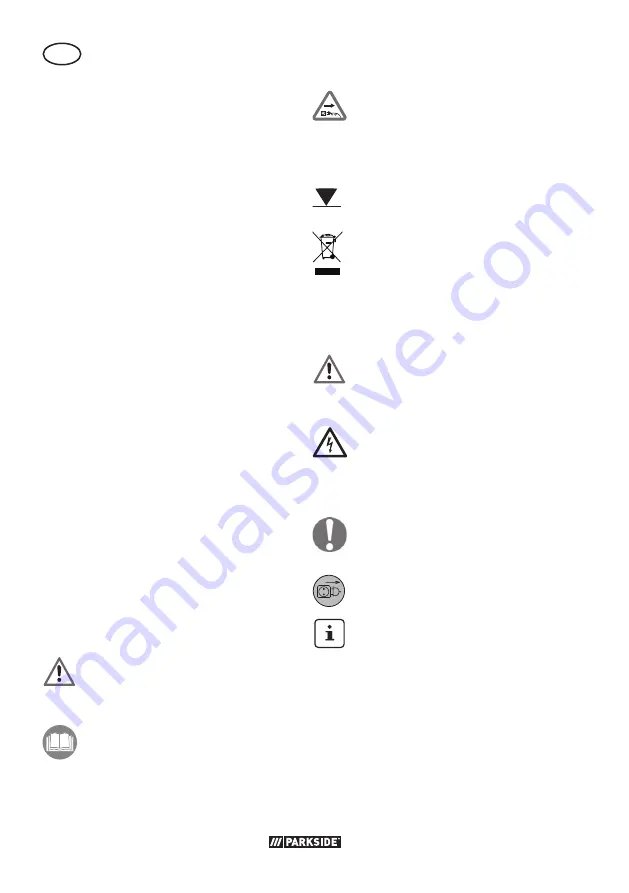 Parkside PTPK 270 A1 Translation Of The Original Instructions Download Page 6