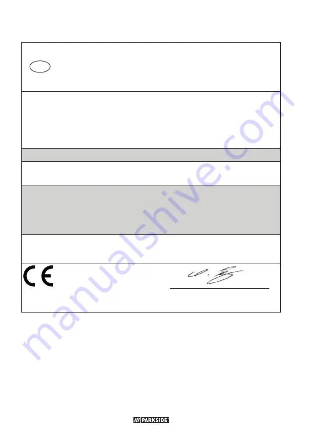 Parkside PTPS 1100 B2 Translation Of The Original Instructions Download Page 112