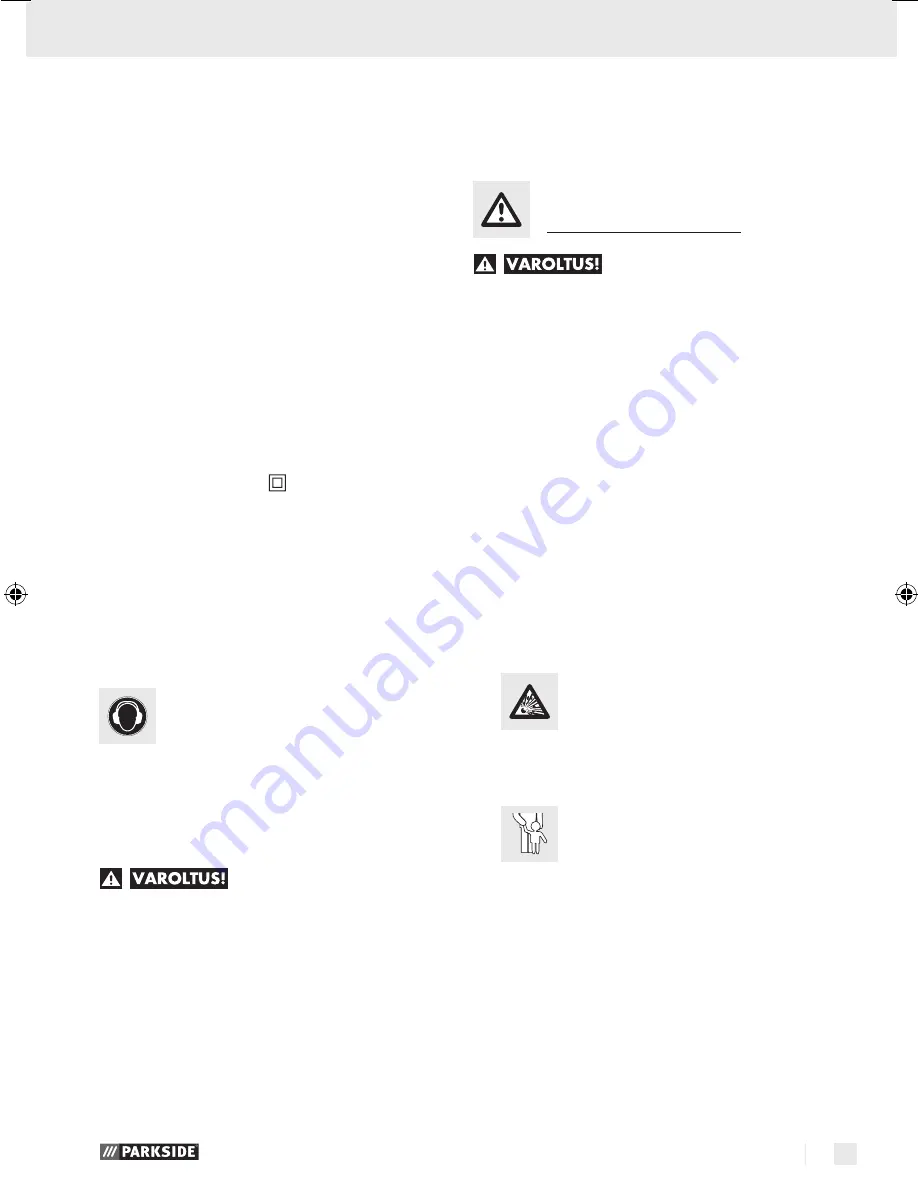 Parkside PTS 450 A1 Operation And Safety Notes Download Page 17