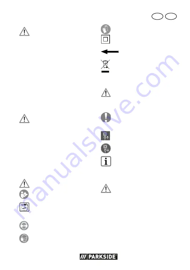 Parkside PTSG 140 D2 Translation Of The Original Instructions Download Page 57