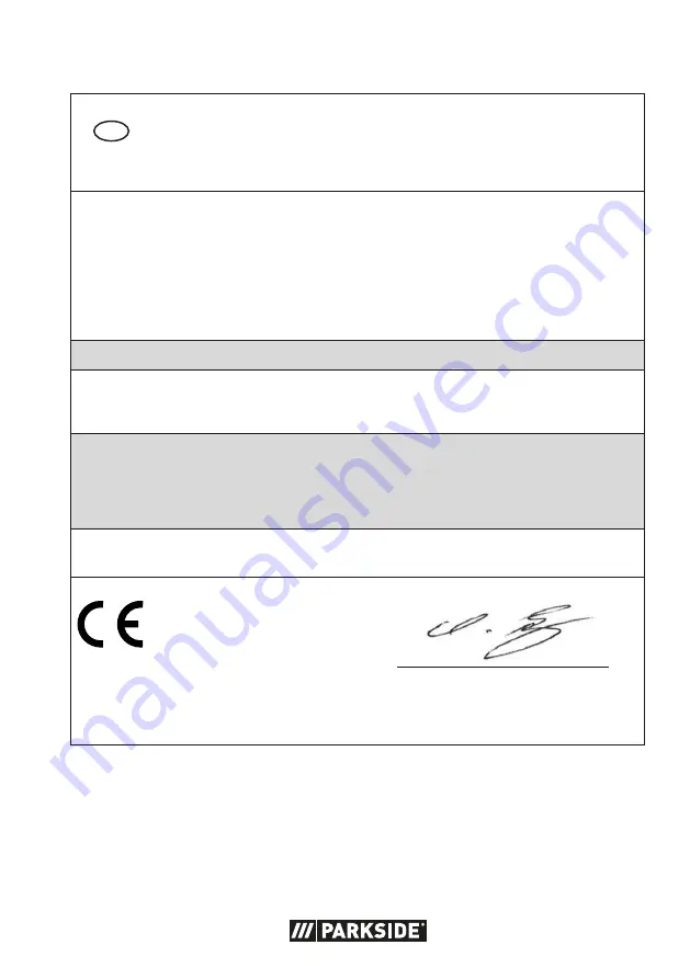 Parkside PTSG 140 D2 Translation Of The Original Instructions Download Page 109