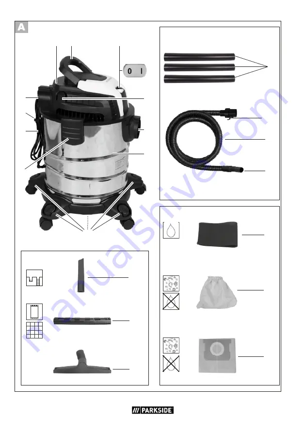 Parkside PWD 20 A1 Original Instructions Manual Download Page 3