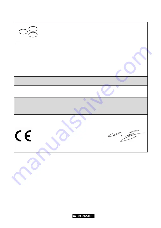 Parkside PWD 20 A1 Original Instructions Manual Download Page 41