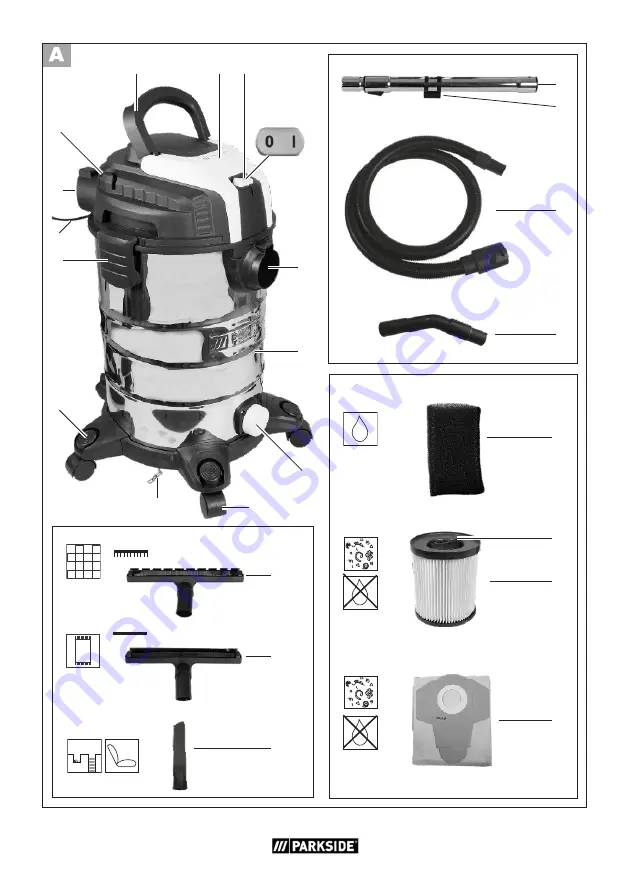 Parkside PWD 25 A2 Translation Of The Original Instructions Download Page 3