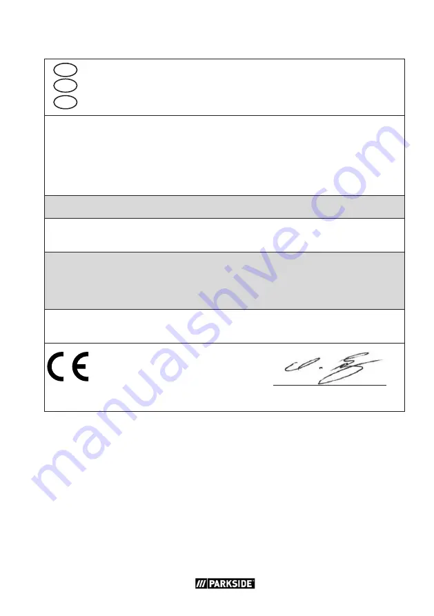 Parkside PWD 25 A2 Translation Of The Original Instructions Download Page 119