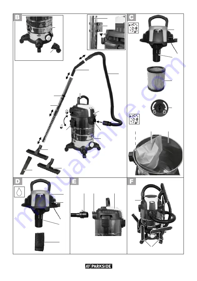 Parkside PWD 25 A2 Translation Of The Original Instructions Download Page 130