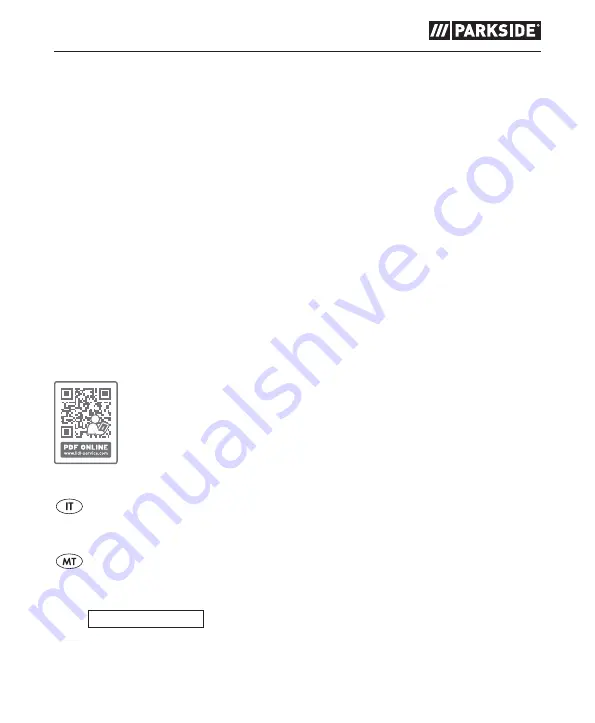 Parkside PWM 4 A1 Operating Instructions Manual Download Page 34