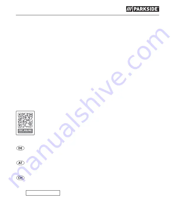 Parkside PWM 4 A1 Operating Instructions Manual Download Page 66