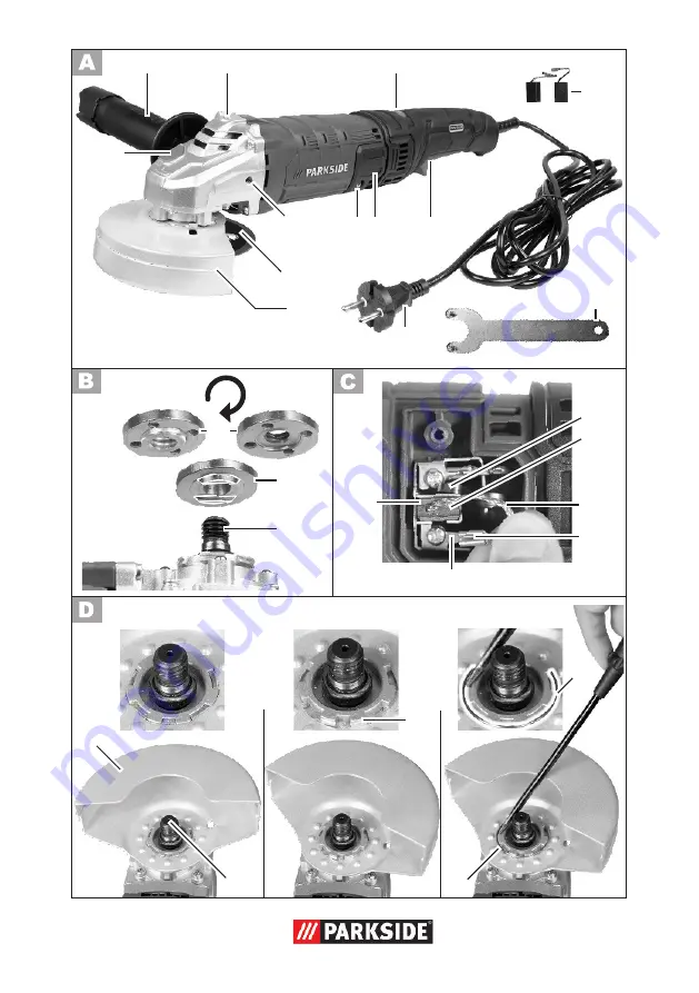 Parkside PWS 125 E4 Original Instructions Manual Download Page 3