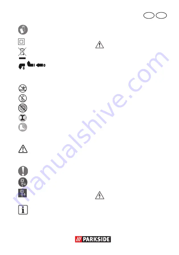 Parkside PWS 125 E4 Original Instructions Manual Download Page 29