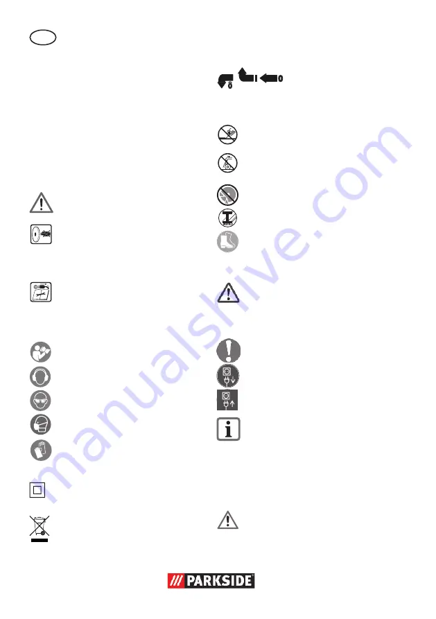 Parkside PWS 125 E4 Original Instructions Manual Download Page 92