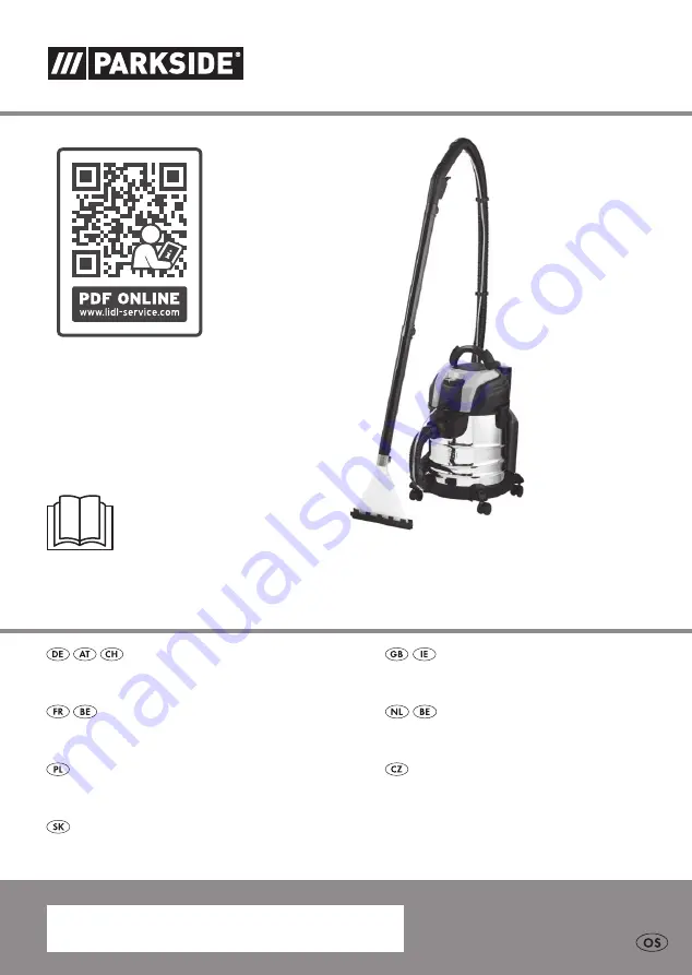 Parkside PWS 20 A1 Translation Of The Original Instructions Download Page 1