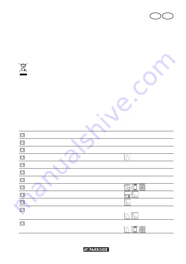 Parkside PWS 20 A1 Translation Of The Original Instructions Download Page 23