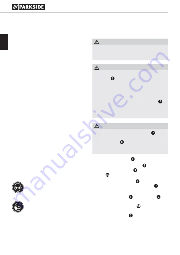 Parkside PWS 230 B2 Instructions Manual Download Page 26