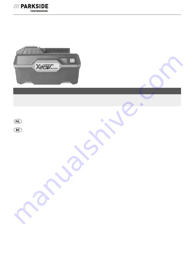 Parkside PWSAP 40-Li A1 Original Instructions Manual Download Page 89