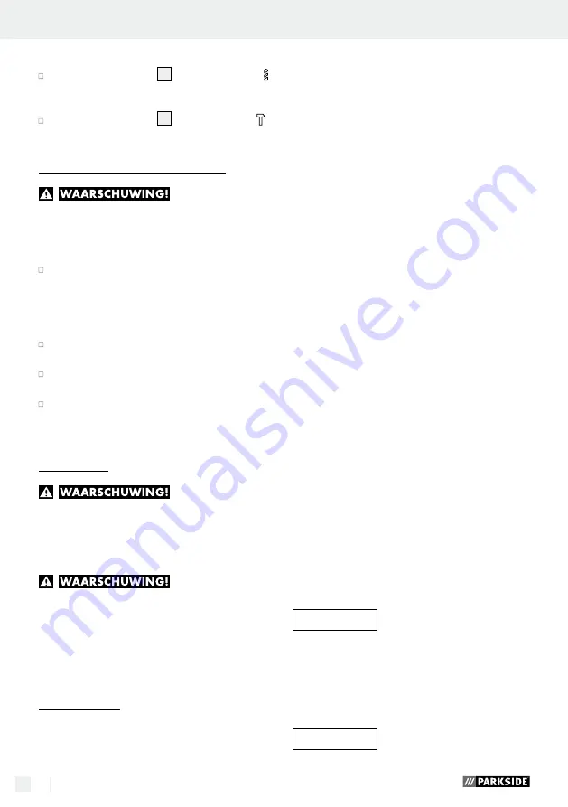 Parkside SCHLAGBOHRMASCHINE PSBM 500 A1 Скачать руководство пользователя страница 22