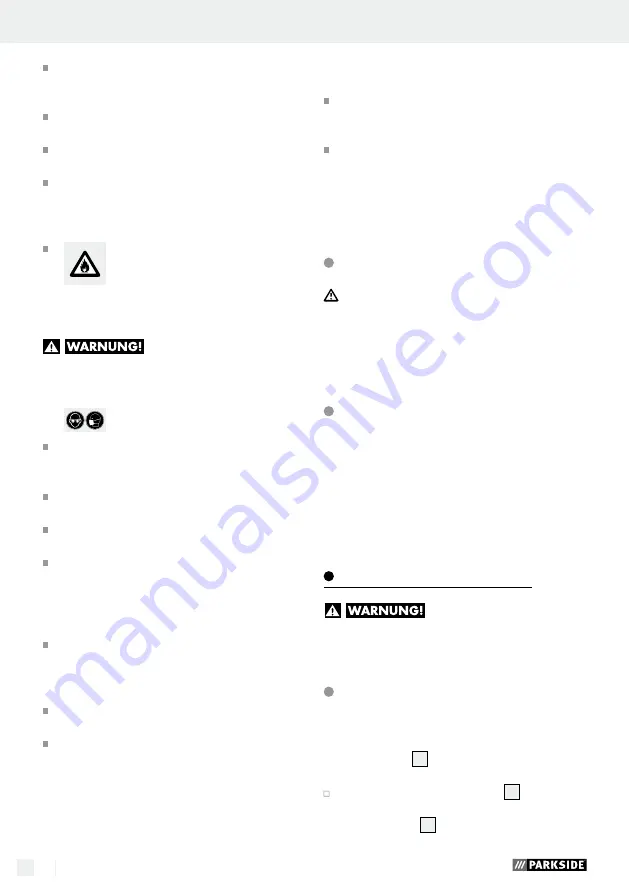 Parkside SCHLAGBOHRMASCHINE PSBM 500 A1 Скачать руководство пользователя страница 30