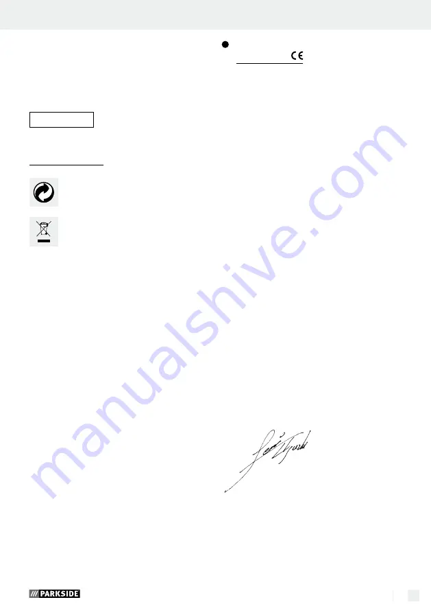 Parkside SCHLAGBOHRMASCHINE PSBM 500 A1 Operation And Safety Notes Download Page 33