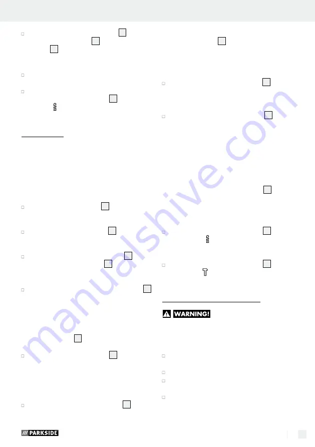 Parkside SCHLAGBOHRMASCHINE PSBM 500 A1 Скачать руководство пользователя страница 41