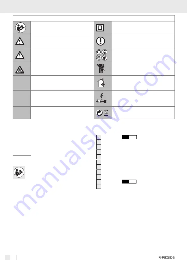 Parkside XQ 600 - MANUAL 2 Operation And Safety Notes Download Page 44